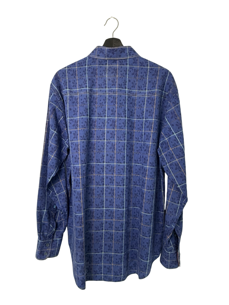 Robert Graham Men's Floral Patterned Button-Up Shirt