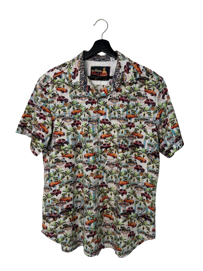 Robert Graham Cuban Print Short Sleeve Shirt