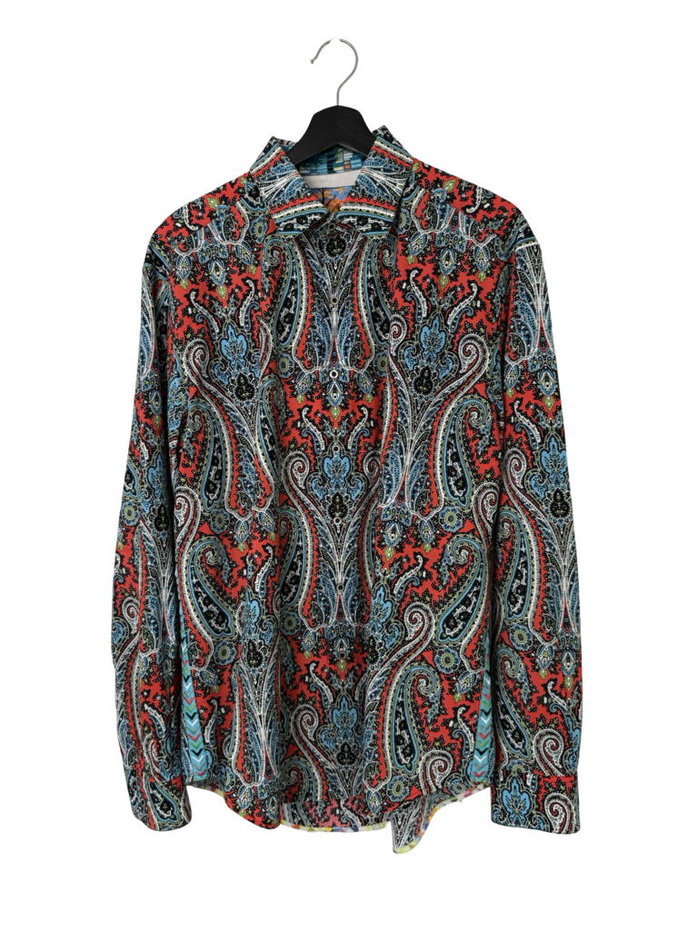 Robert Graham Colorful Paisley Long-Sleeve Shirt