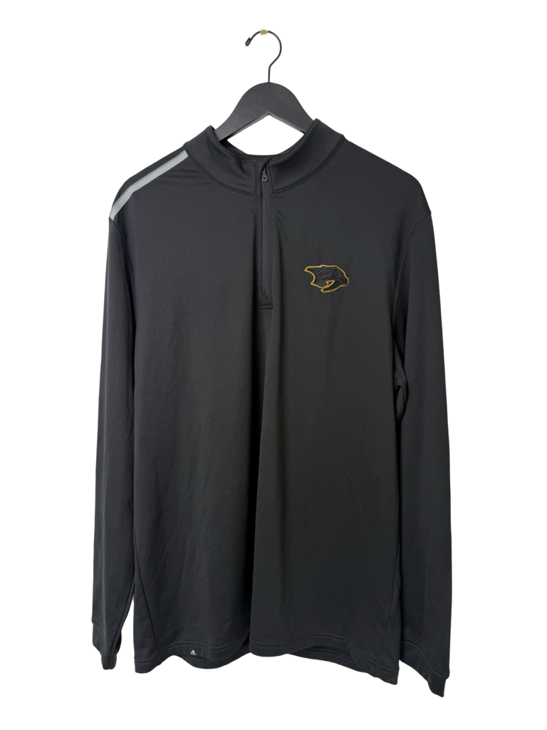 Adidas Men's Black Long Sleeve Golf Shirt