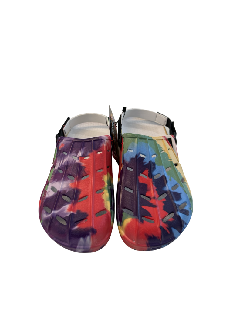 KingSize Colorful Tie-Dye Slip-On Shoes