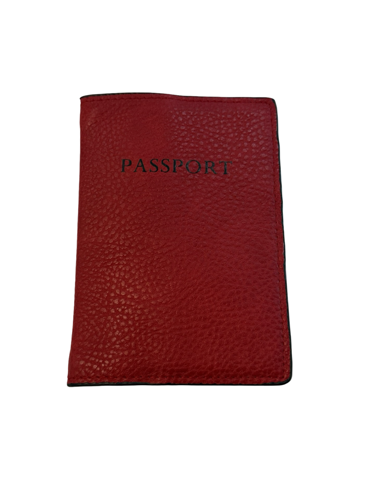 W. Brett Wilson Red Passport Holder