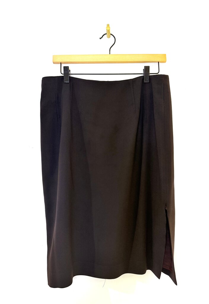 Pre-Owned Freda's Black Blazer and Skirt Set Brown Women's New