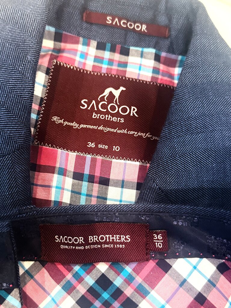 SACOOR Brothers Men's Blazer and Pants Set