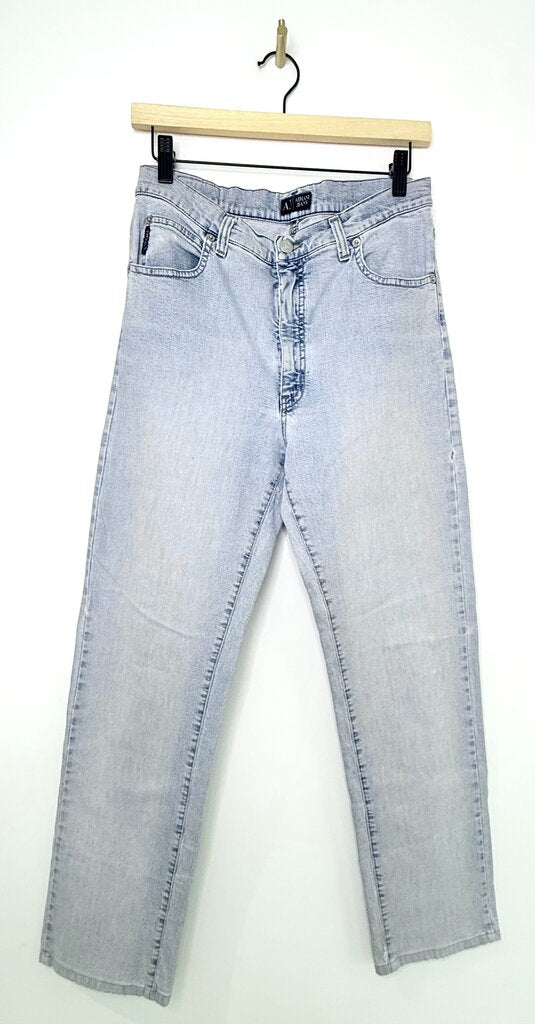 AJ Armani Jeans Light Wash Denim Pants