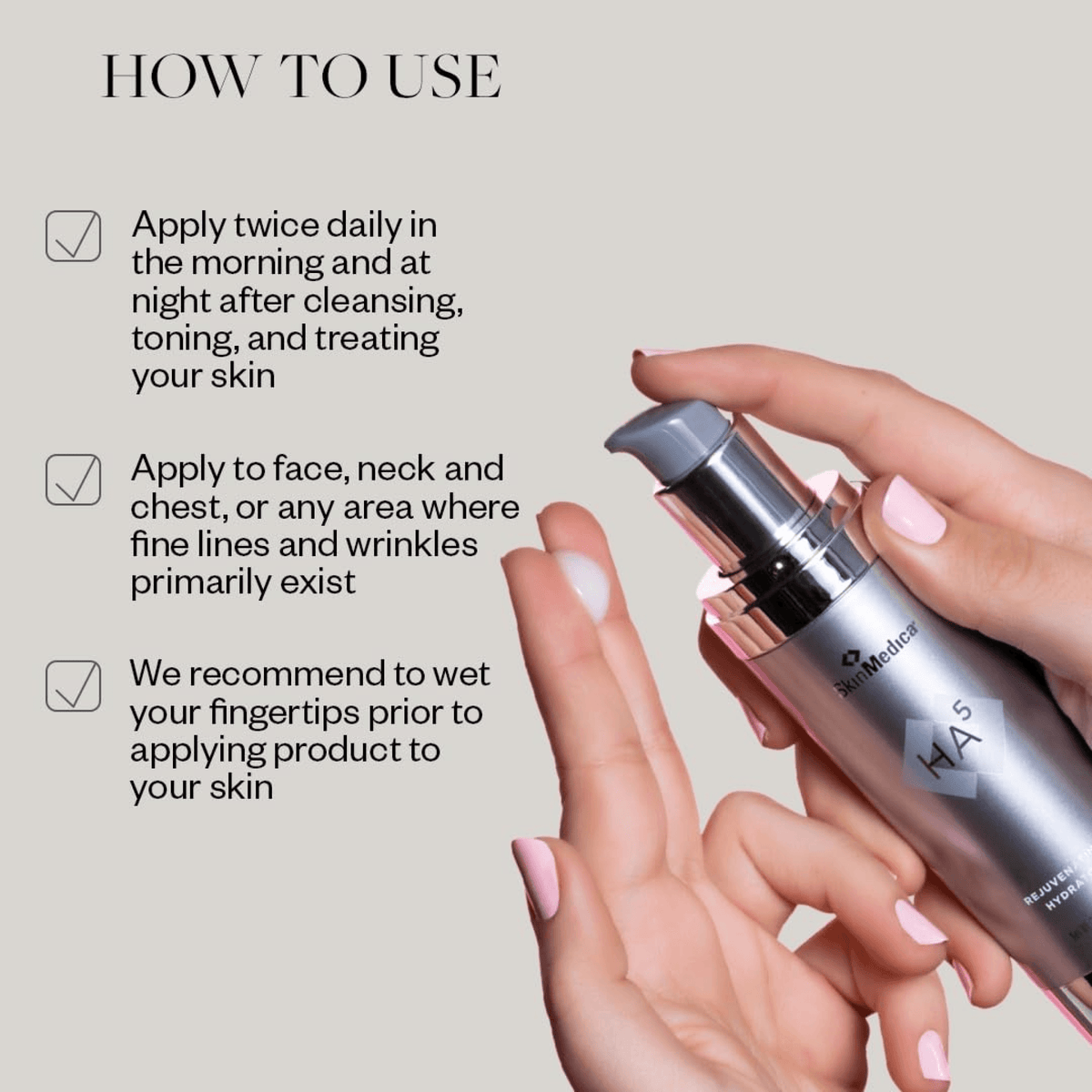 SkinMedicaHA5RejuvenatingHydratorhowtouse - PreLoved & Luxe