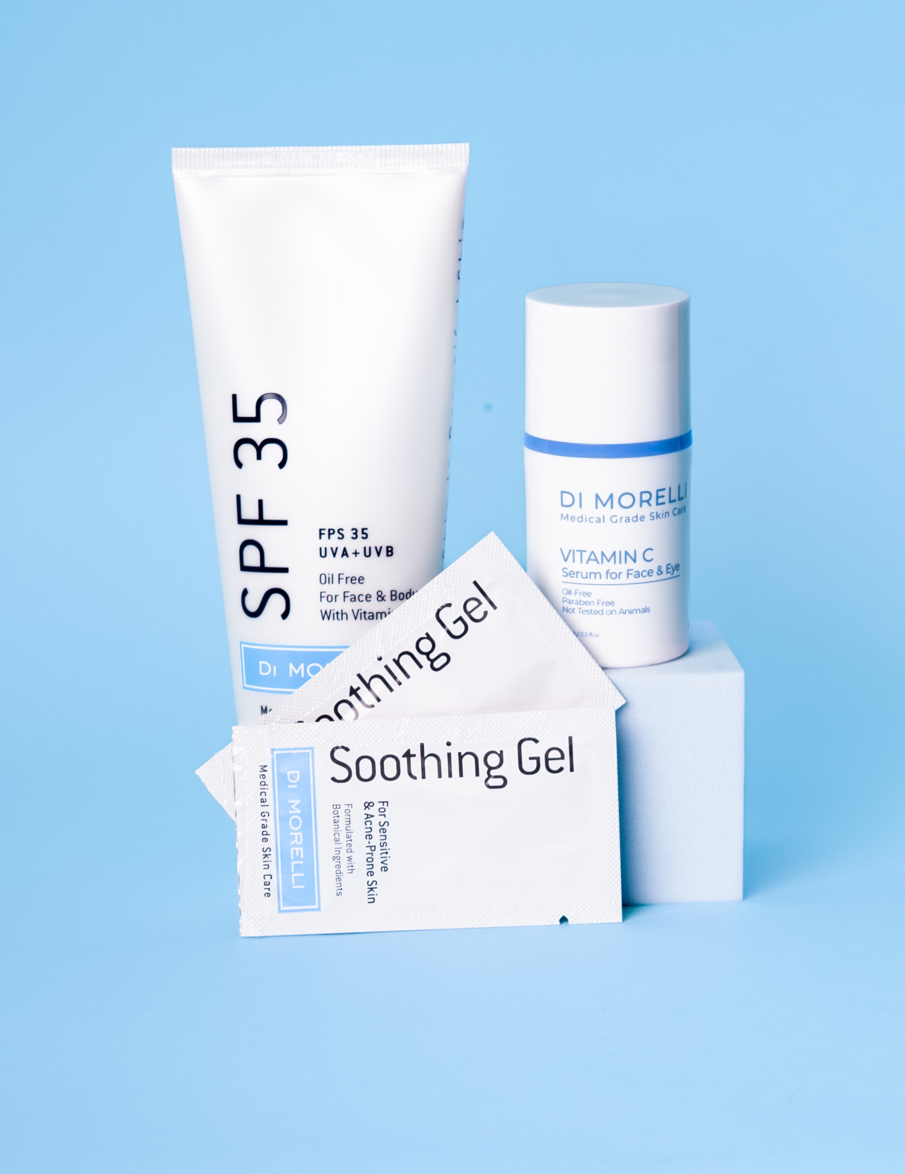 Summer Kit with Pink Cosmetic Bag