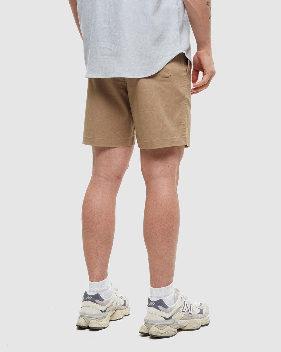 TCM4240-1565-khaki-hemp-stretch-chino-short_2 - PreLoved & Luxe