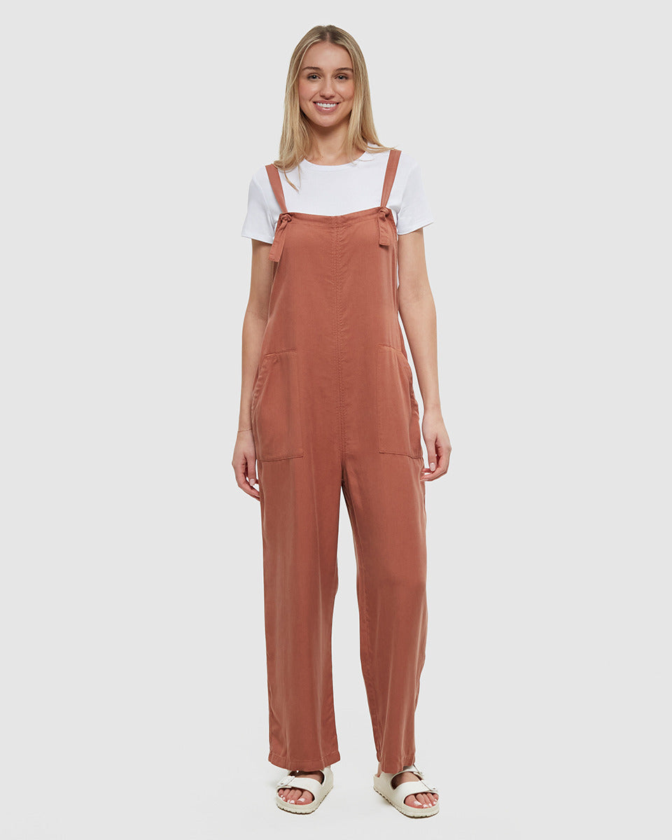 TCW6188-3438-clay-tile-Adjustable-Straps-Jumpsuit_1 - PreLoved & Luxe