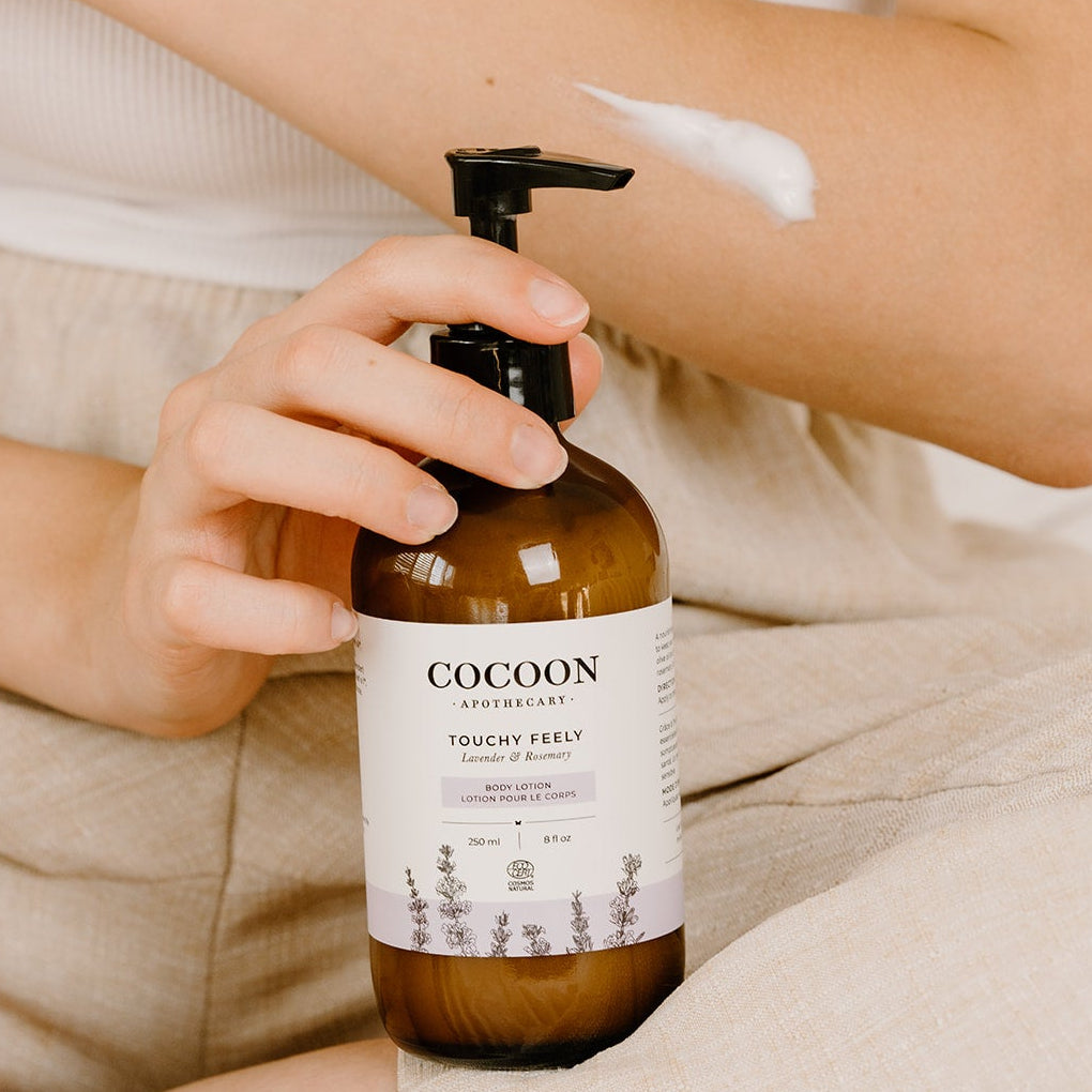 Touchy Feely Body Lotion - Lavender + Rosemary