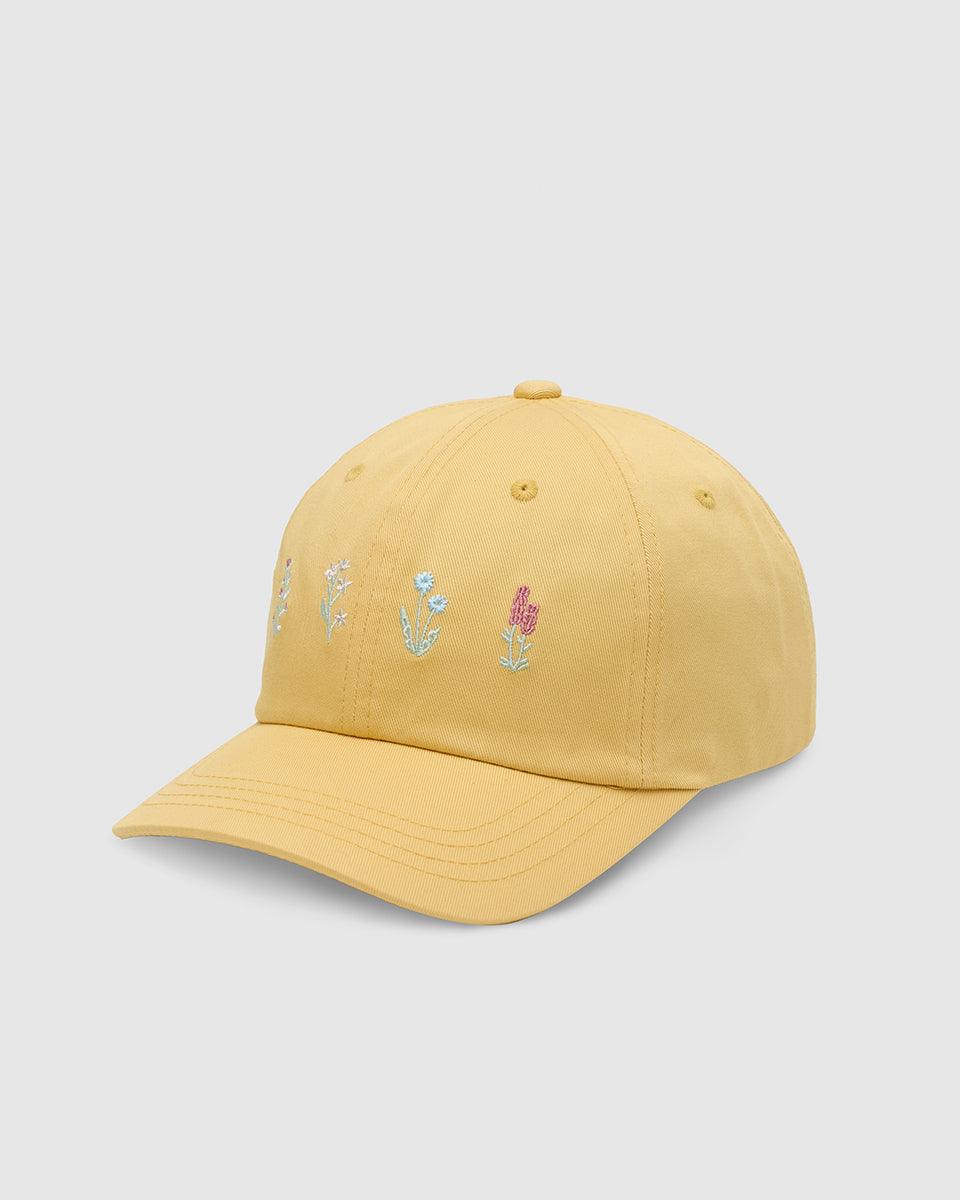 Yellow-Organic-Cotton-6-Panel-Low-Profile-Hat-TAU6562-6224_4 - PreLoved & Luxe