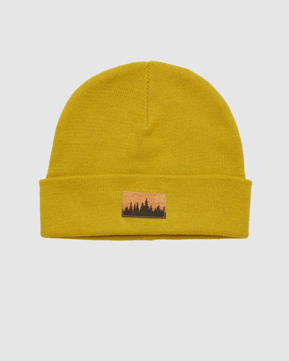 Yellow-Organic-Cotton-Beanie-TAU6052-5781_2 - PreLoved & Luxe
