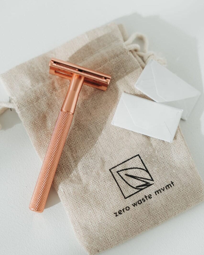 Plastic-Free Metal Single Blade Safety Razor