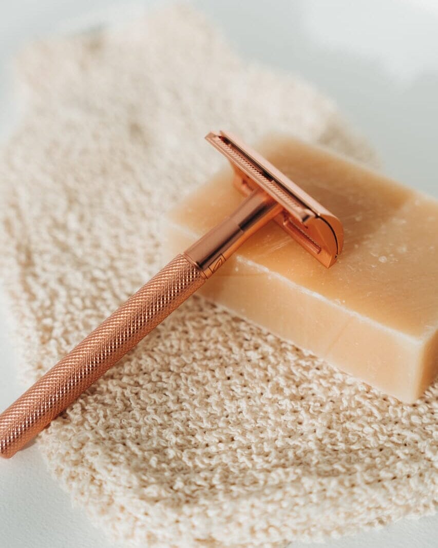 Plastic-Free Metal Single Blade Safety Razor