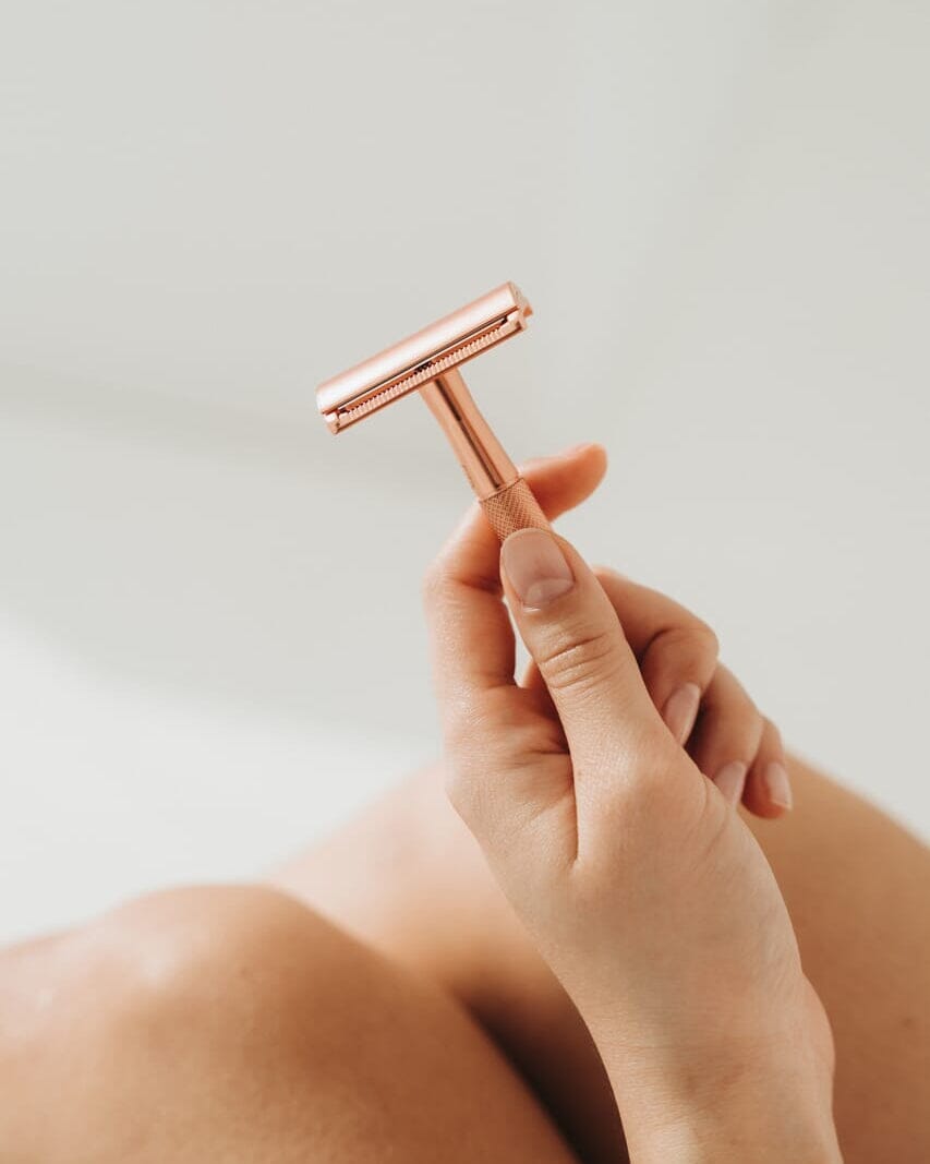 Plastic-Free Metal Single Blade Safety Razor