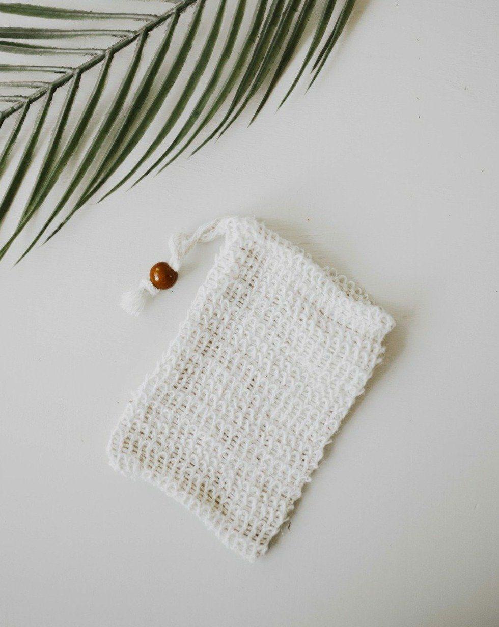 sisal-soap-saver-bag-soap-bag-zero-waste-mvmt-337647 - PreLoved & Luxe