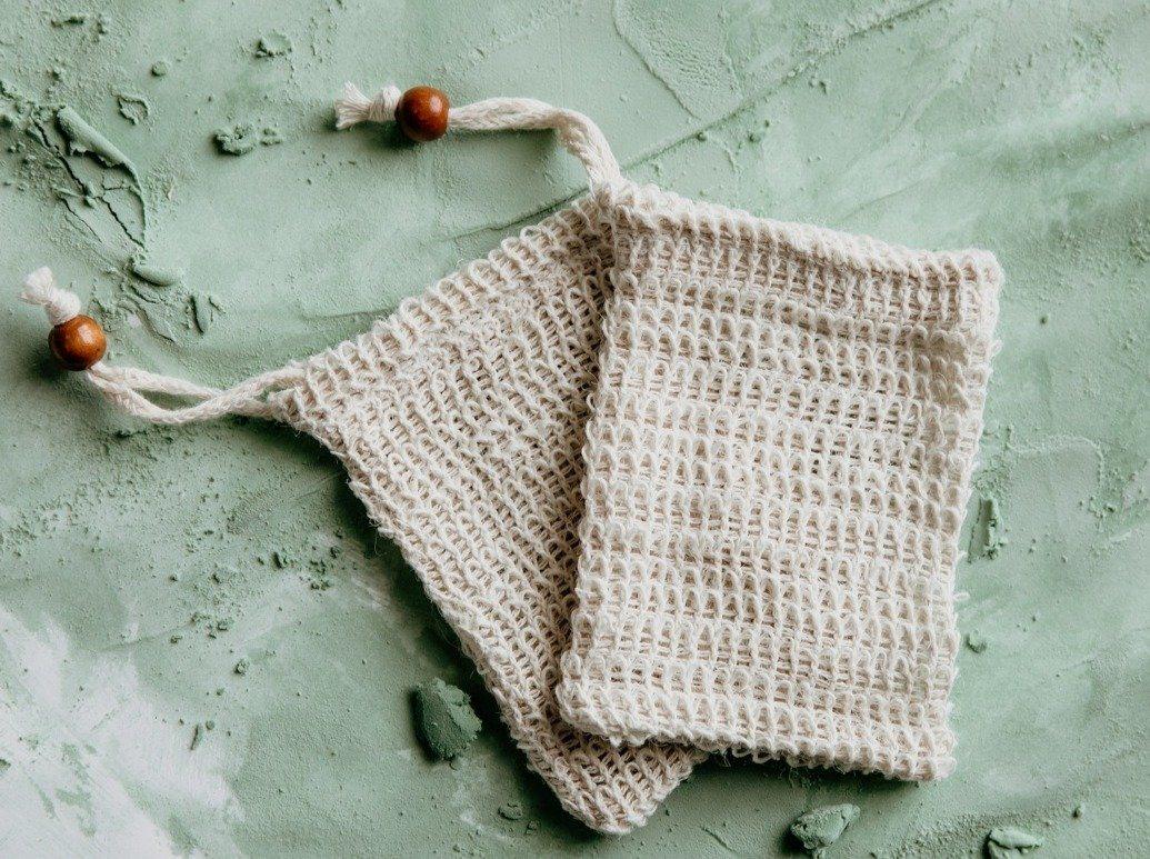 sisal-soap-saver-bag-soap-bag-zero-waste-mvmt-844684 - PreLoved & Luxe