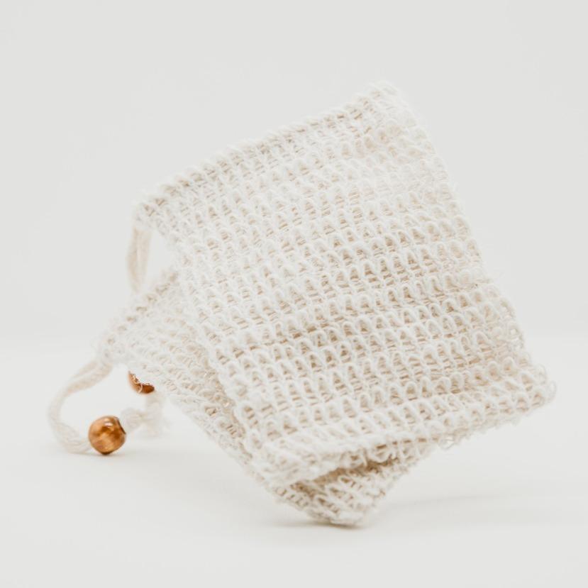 sisal-soap-saver-bag-soap-bag-zero-waste-mvmt-992432 - PreLoved & Luxe