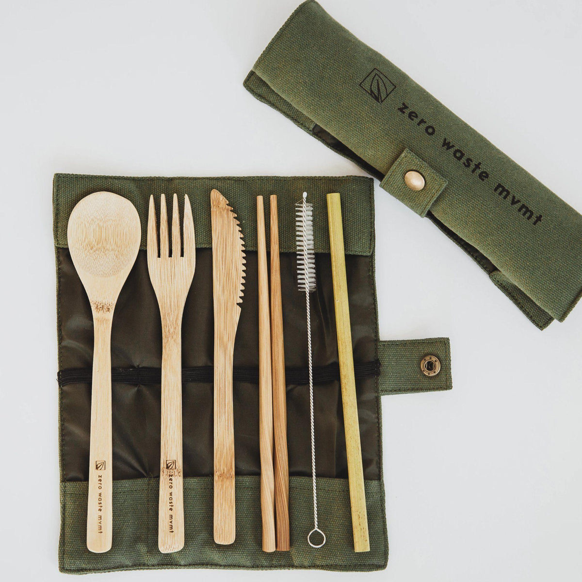 travel-bamboo-utensil-set-with-pouch-bamboo-utensil-zero-waste-mvmt-134681 - PreLoved & Luxe