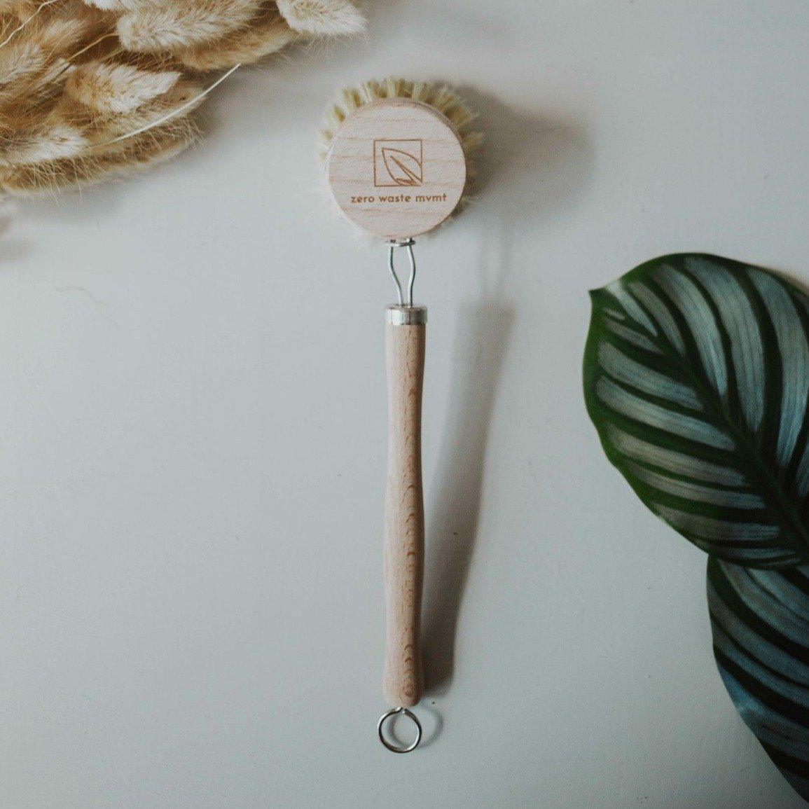 wooden-dish-brush-dish-brush-zero-waste-mvmt-wooden-brush-917404 - PreLoved & Luxe