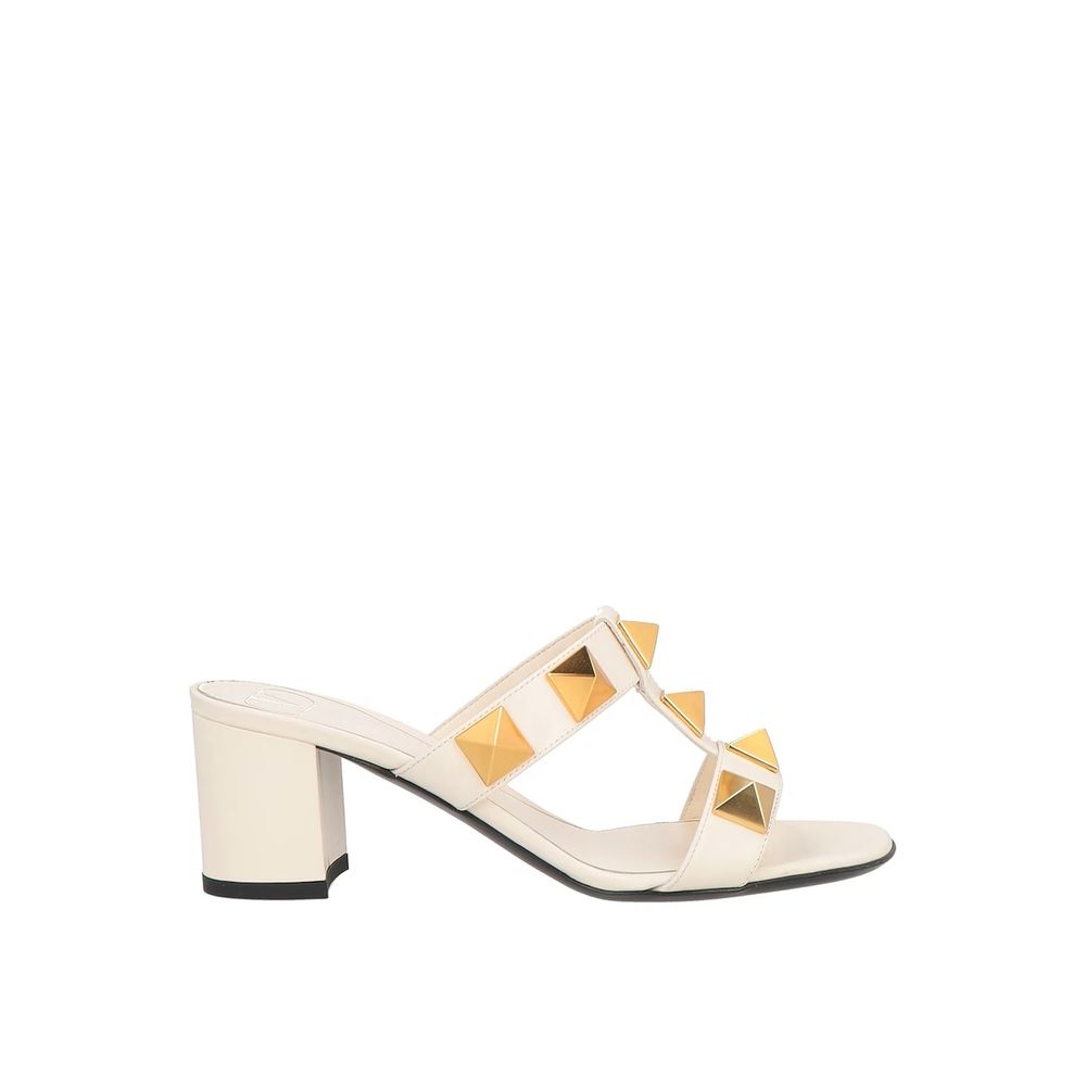Valentino Garavani White Platform Sandals