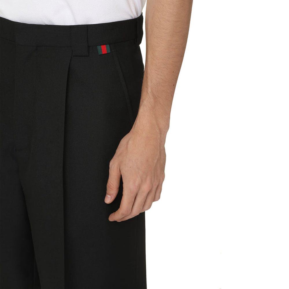 Gucci Black Bermuda Shorts