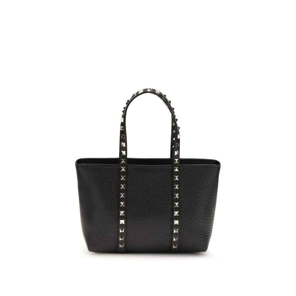 Valentino Garavani Black Leather Shoulder Bag