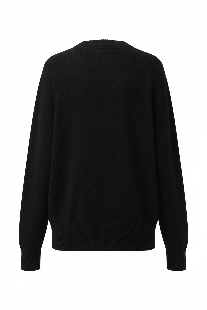 Woolrich Black Cashmere Sweatshirt