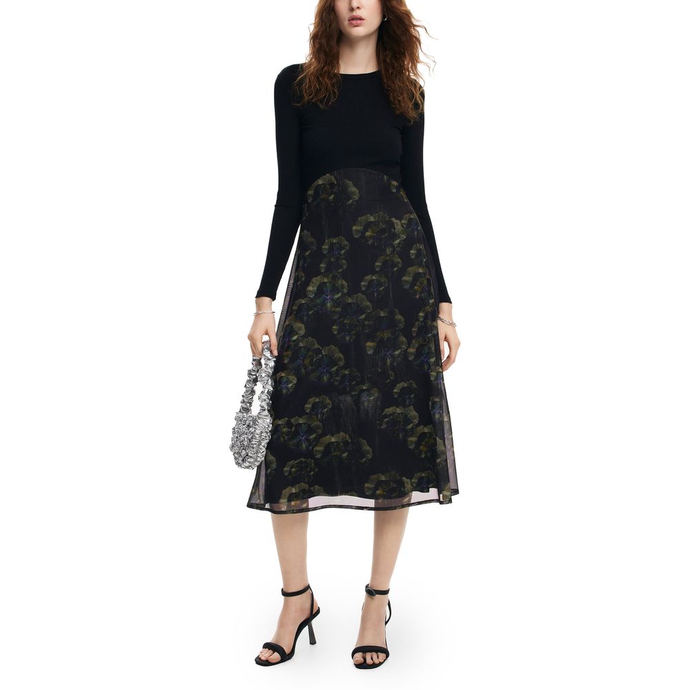 Desigual Black Casual Dress