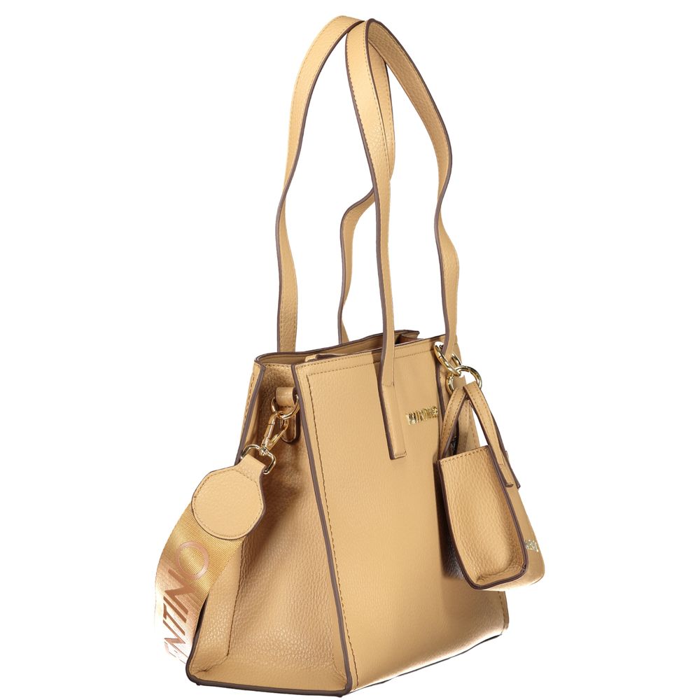 Mario Valentino Beige Women's Bag with Shoulder Handles