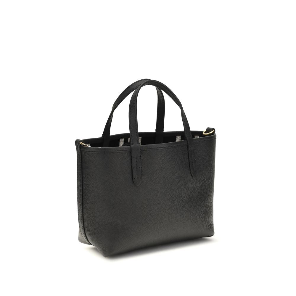 Burberry Black Leather Shoulder Bag