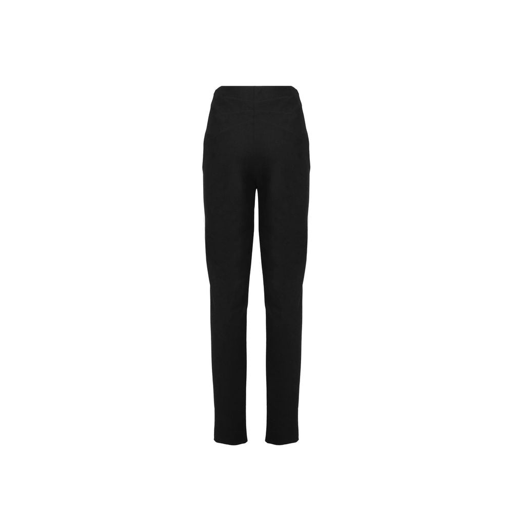 Alaïa Black Wool-Blend Leggings