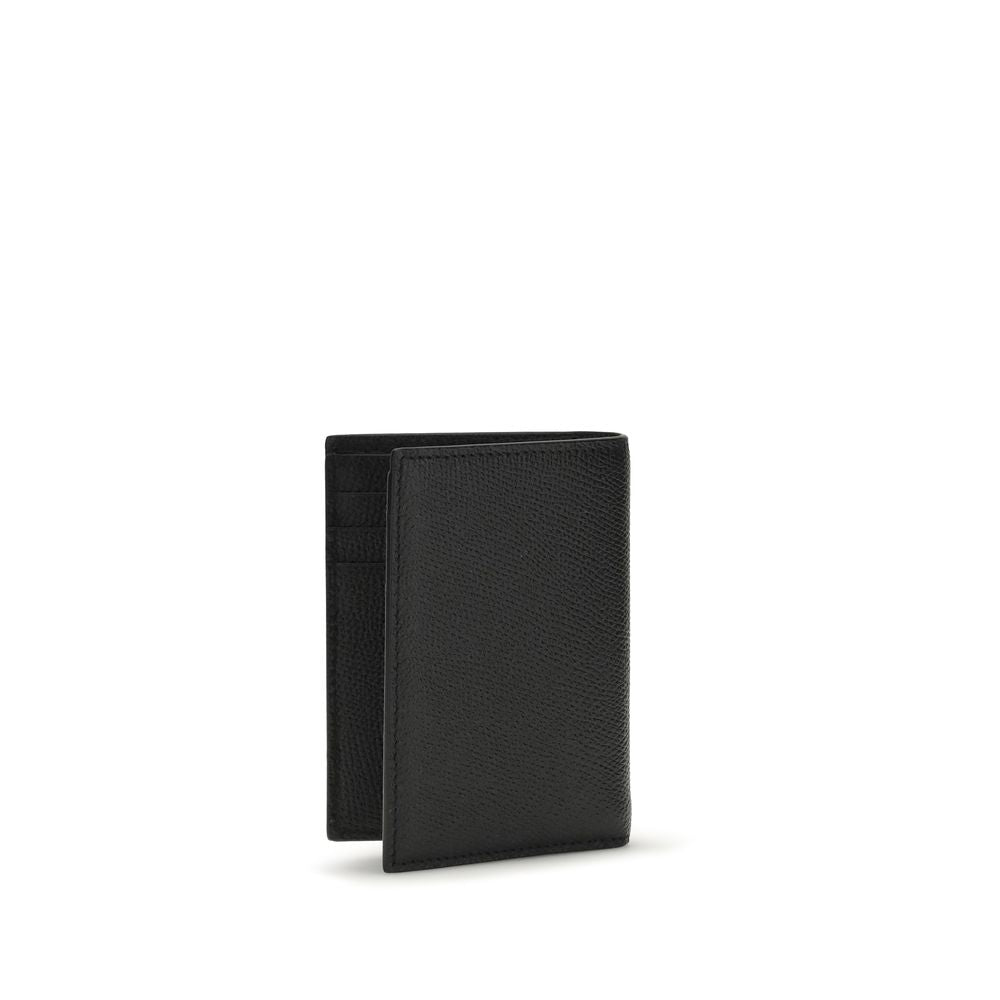Valentino Garavani Black Leather Wallet