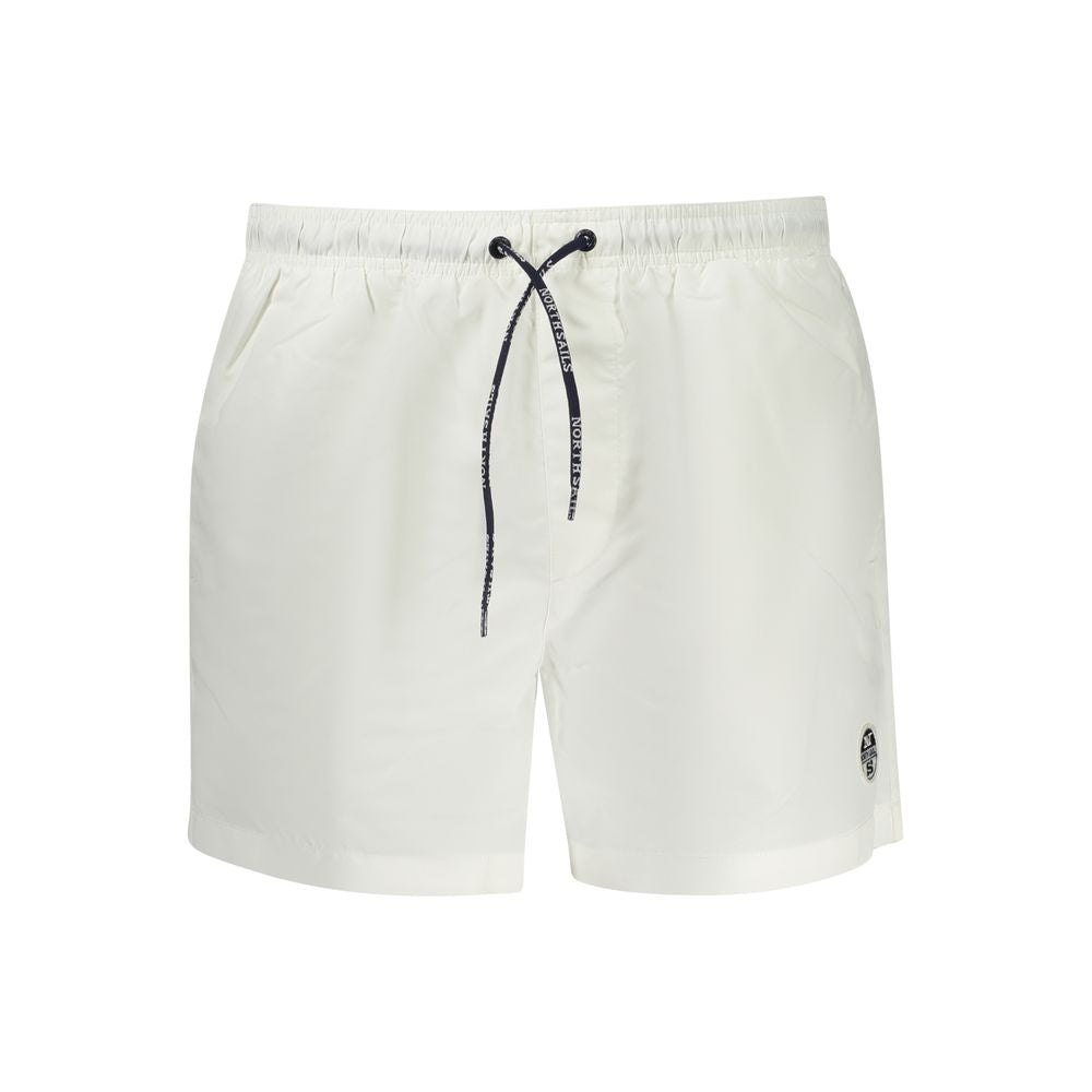 North Sails White Men's Swim Boxer