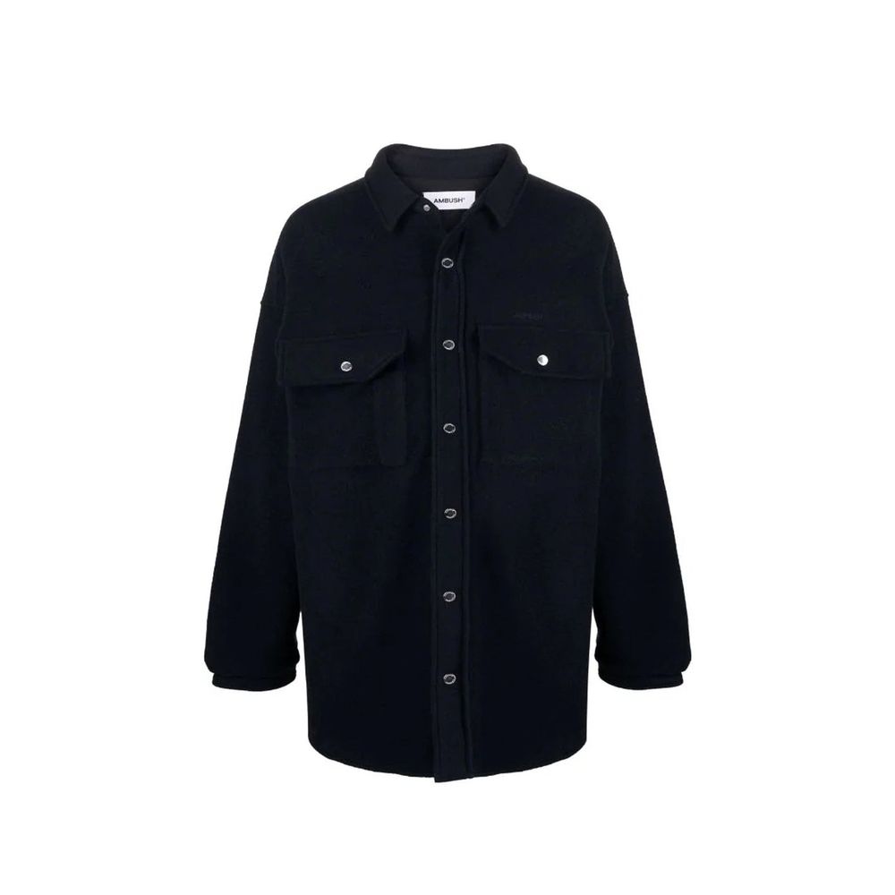 Ambush Blue Marabou Full-Length Jacket