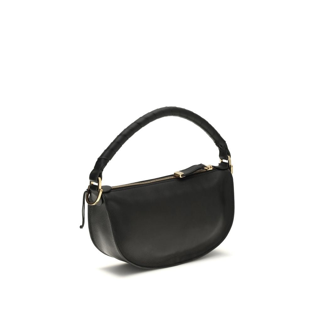 Chloé Black Leather Shoulder Bag