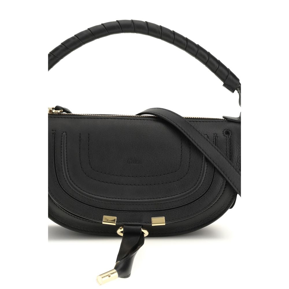 Chloé Black Leather Shoulder Bag
