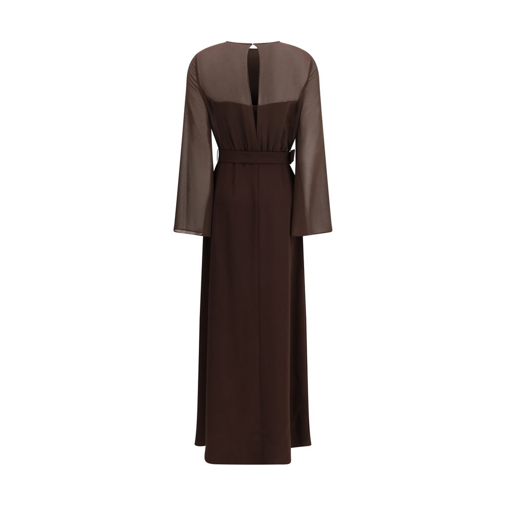 P.A.R.O.S.H. Brown Casual Dress