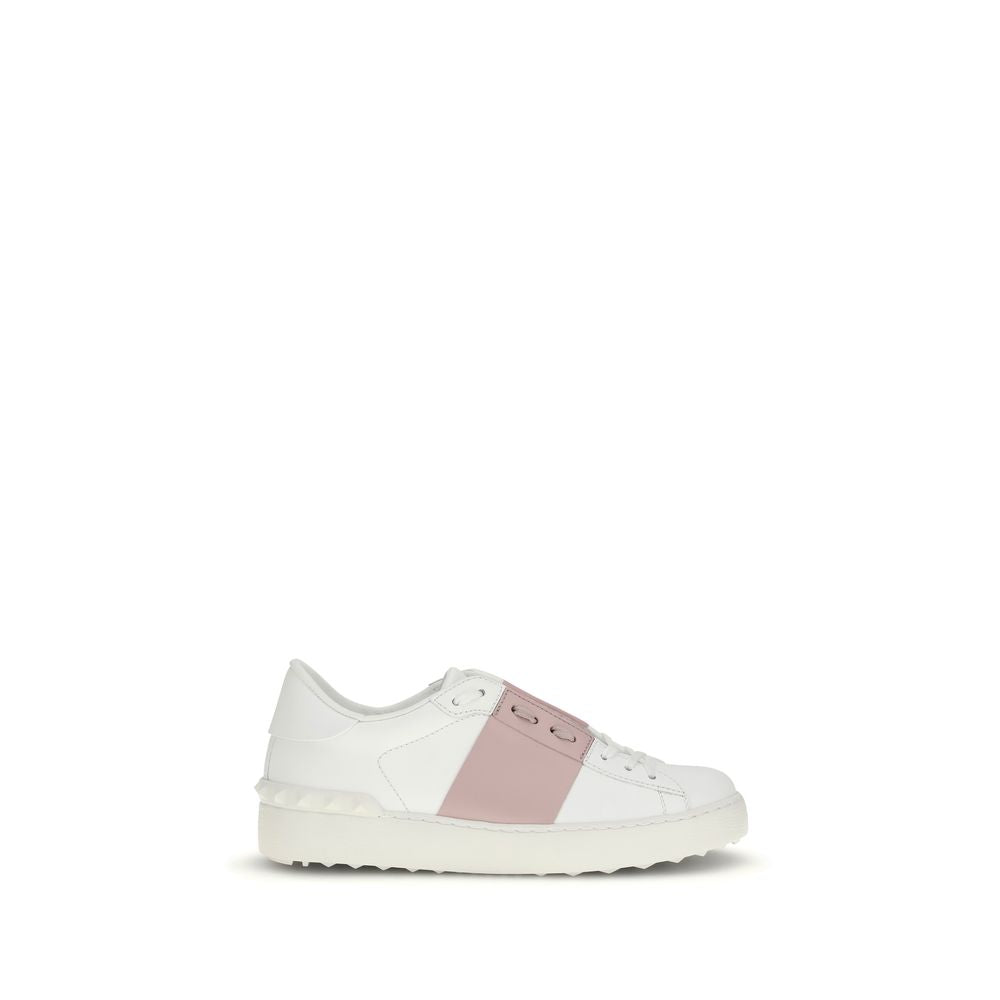 Valentino Garavani White Leather Sneakers