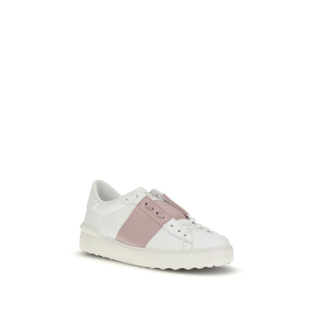 Valentino Garavani White Leather Sneakers