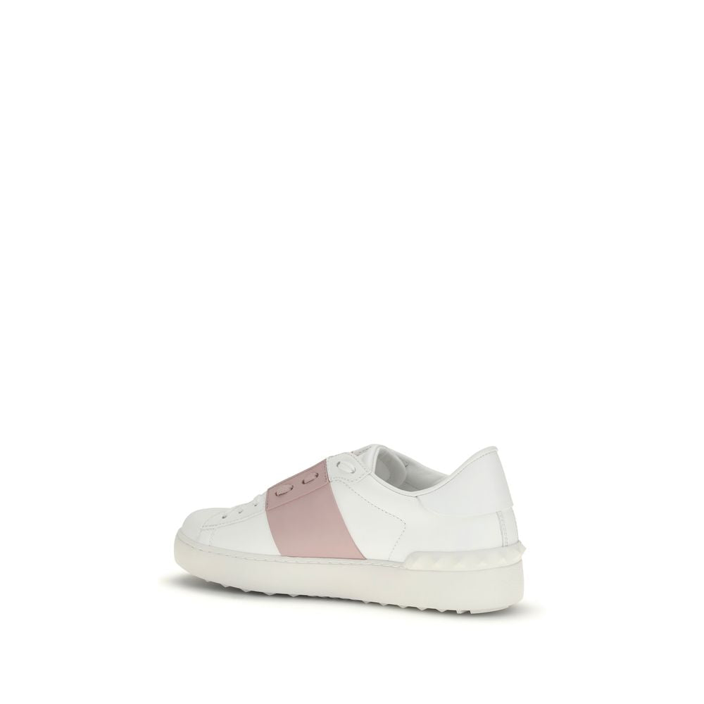 Valentino Garavani White Leather Sneakers