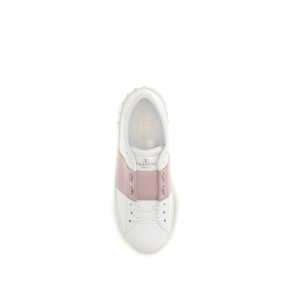 Valentino Garavani White Leather Sneakers