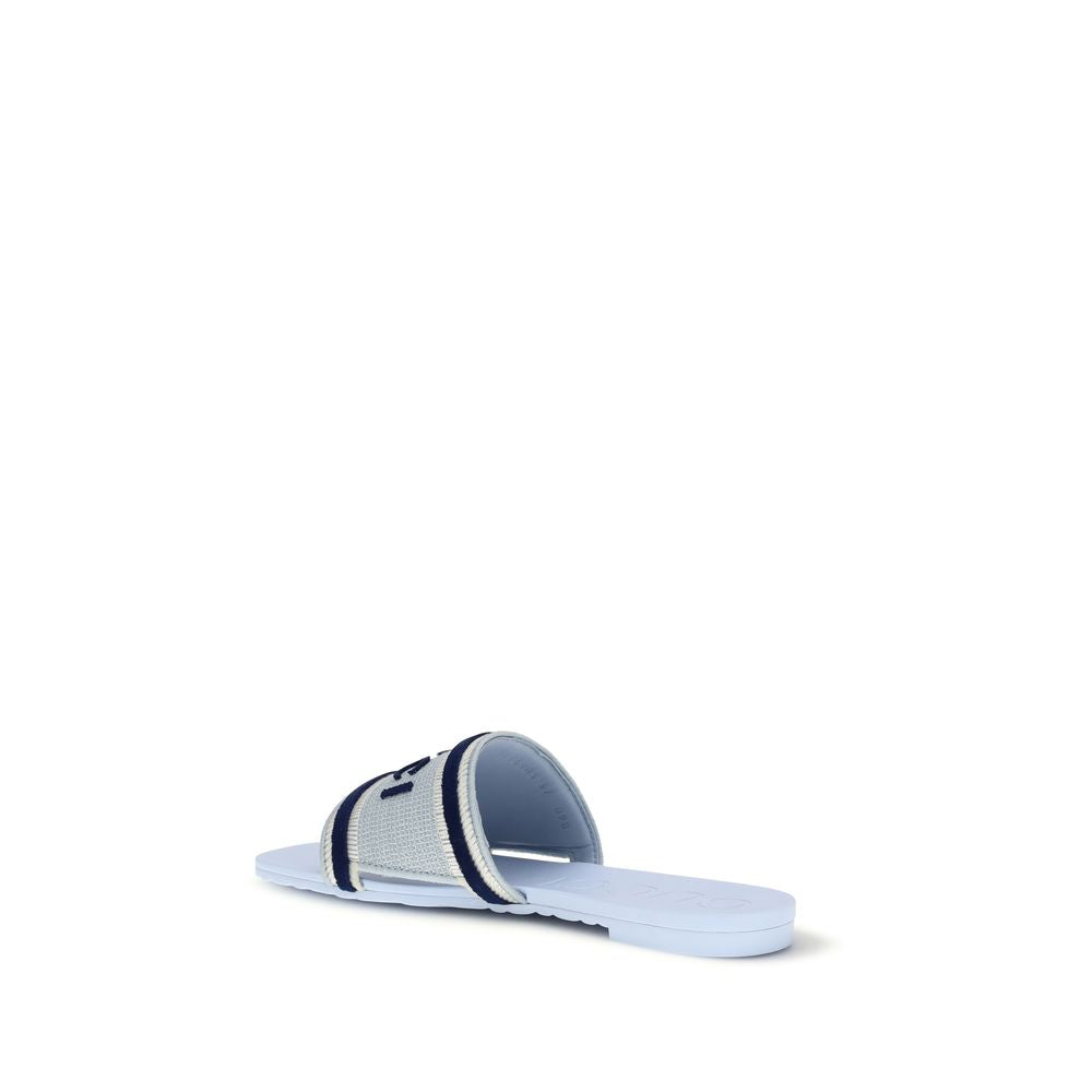Gucci Blue Cotton Sandals - PreLoved & Luxe