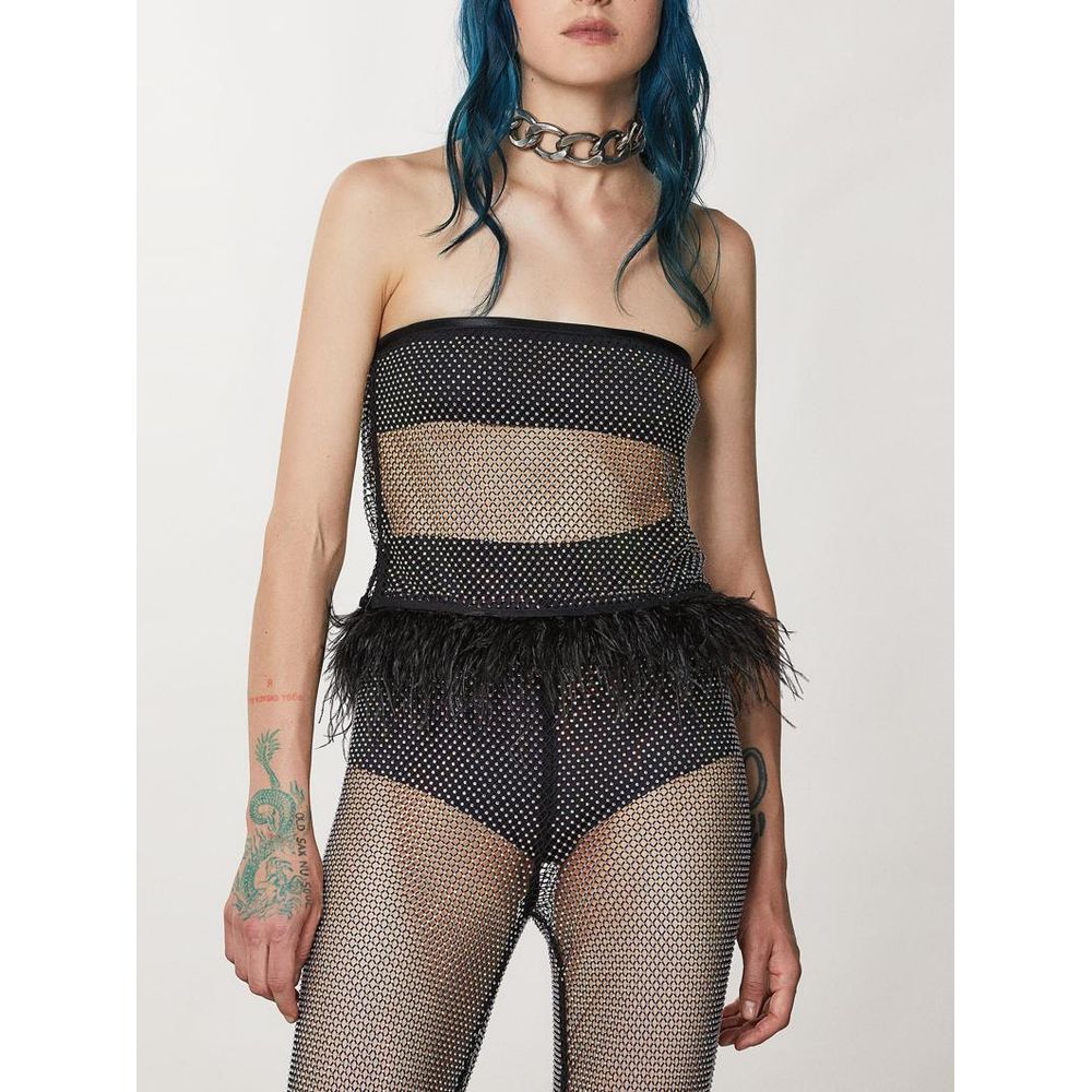 Patrizia Pepe Black Tank Tops