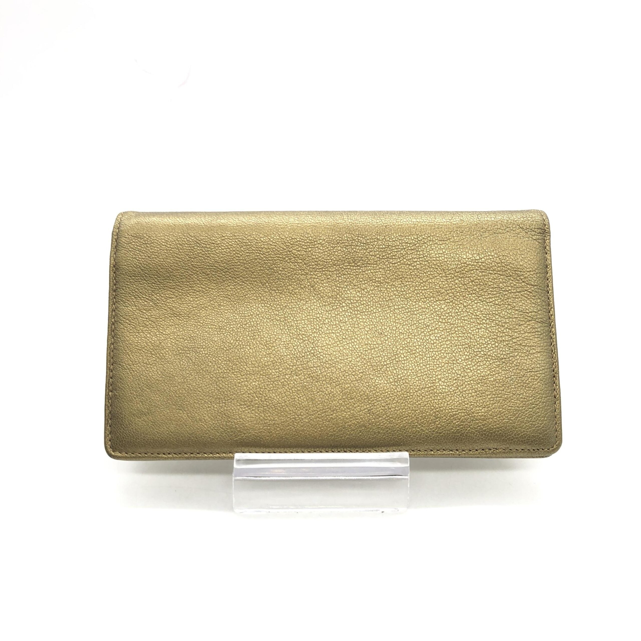 Chanel Gold Tone Caviar Leather Bifold Wallet - PreLoved & Luxe