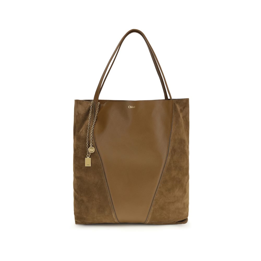 Chloé Brown Leather Shoulder Bag