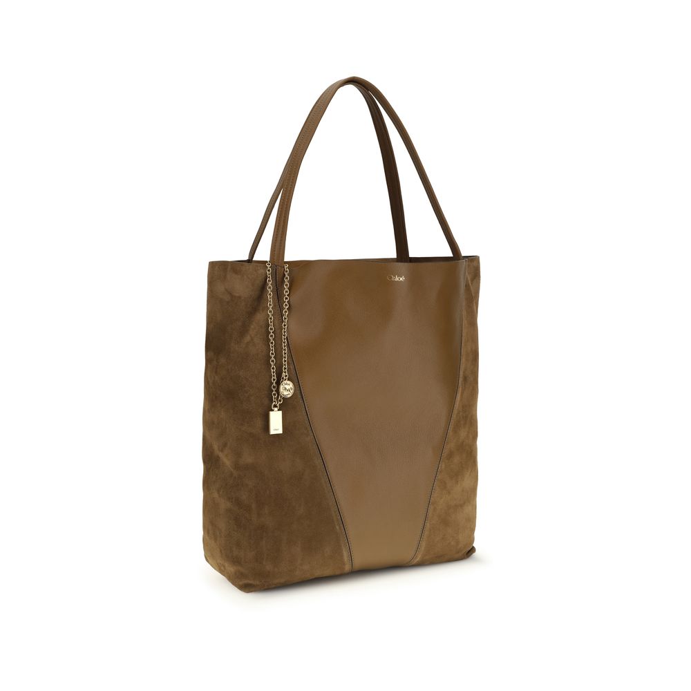 Chloé Brown Leather Shoulder Bag