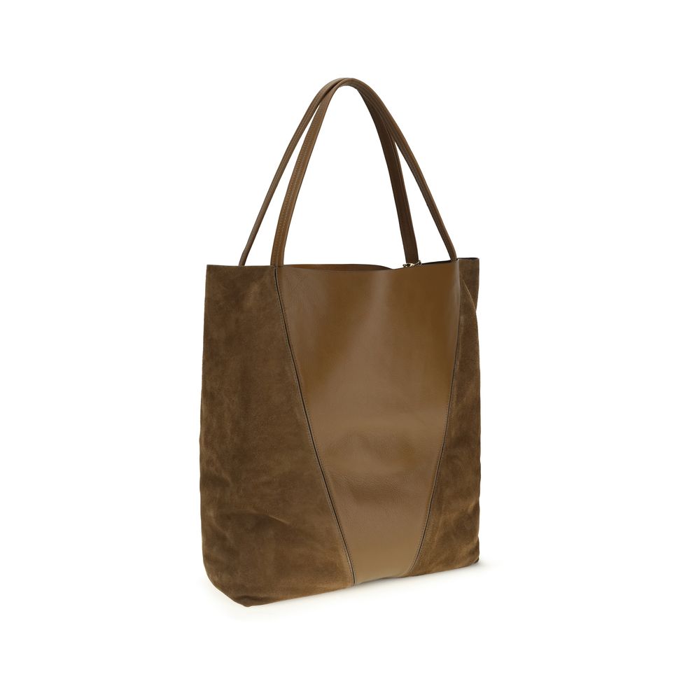 Chloé Brown Leather Shoulder Bag
