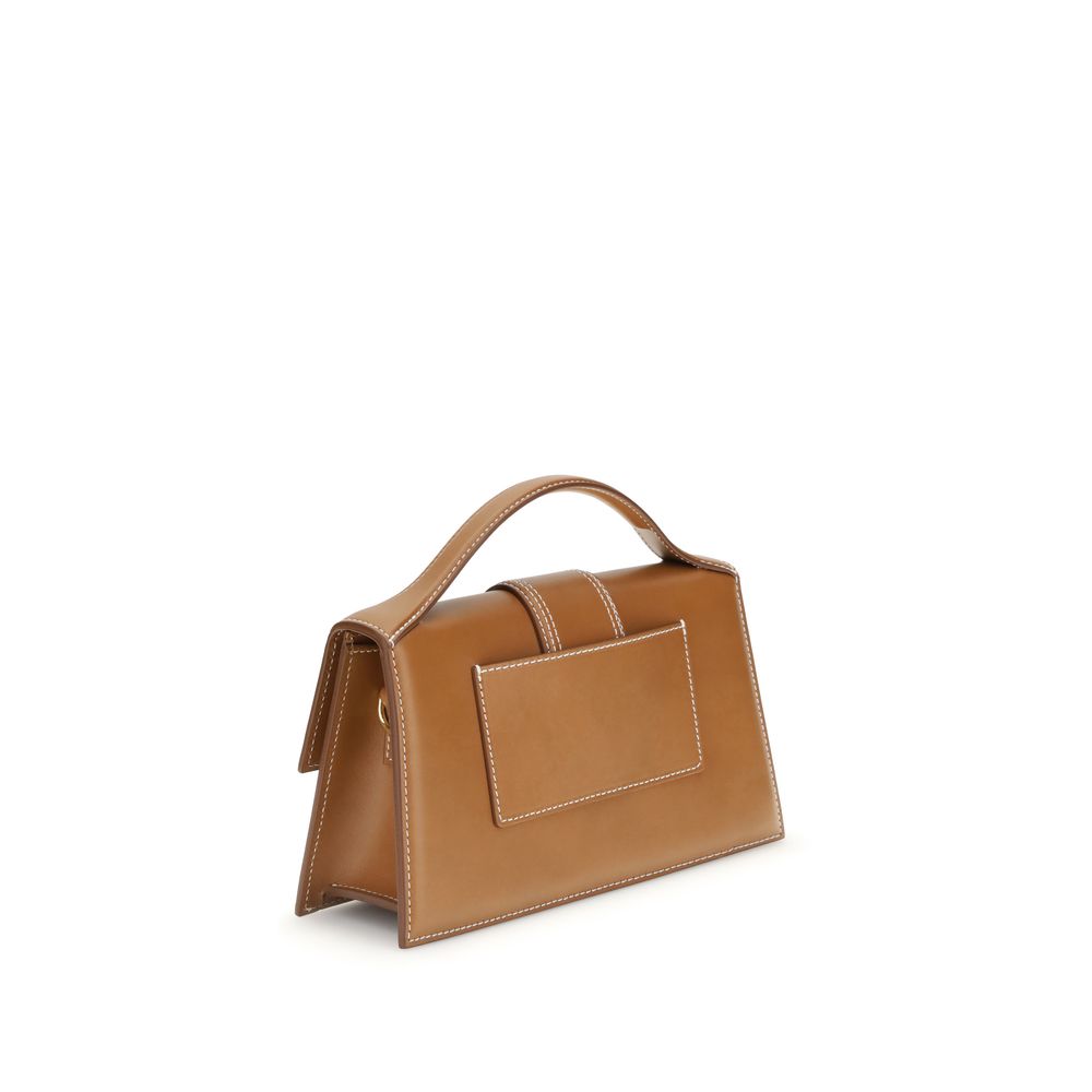 Jacquemus Brown Leather Handbag