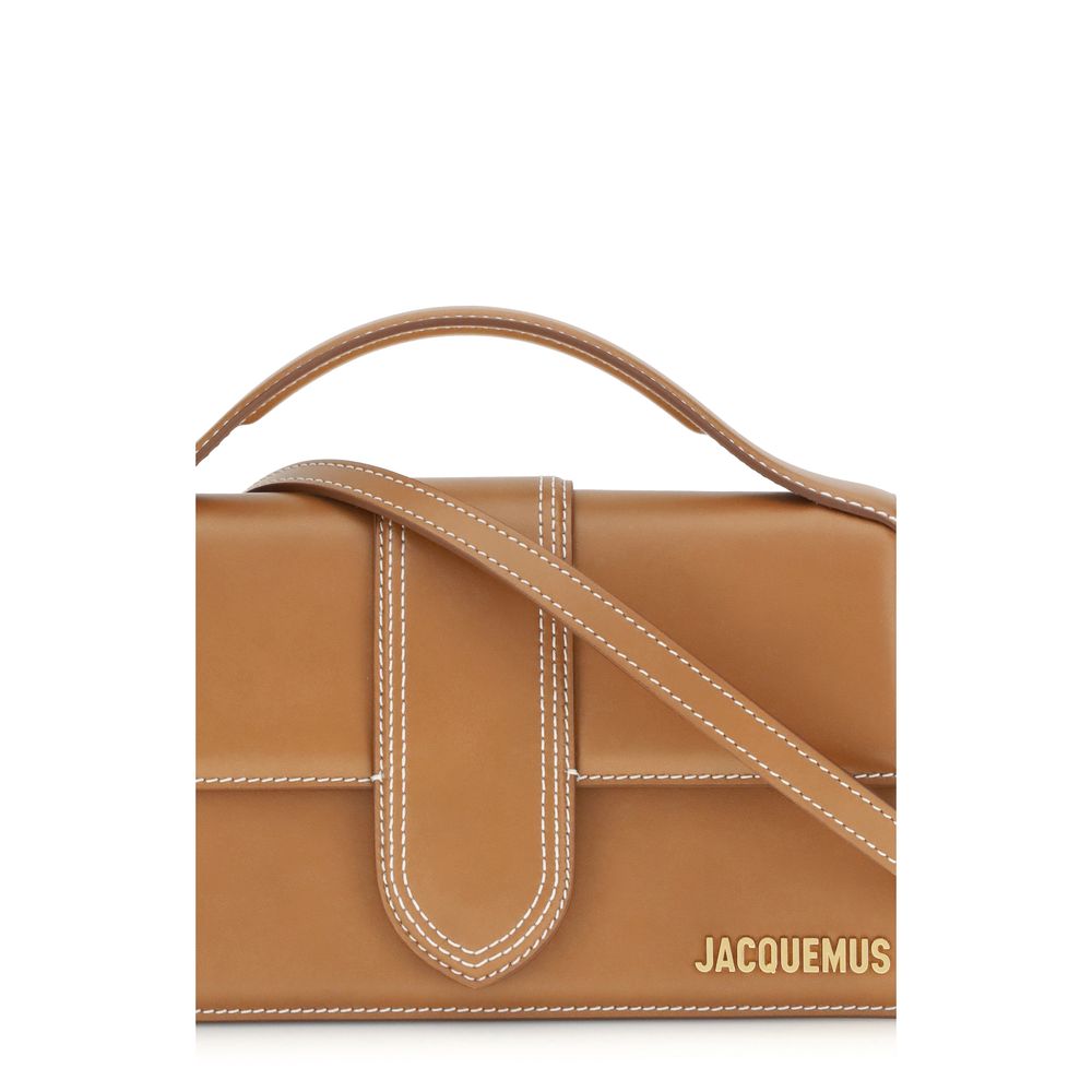 Jacquemus Brown Leather Handbag